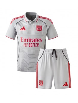 Olympique Lyonnais Dječji Rezervni Dres kompleti 2025-26 Kratak Rukavima (+ kratke hlače)